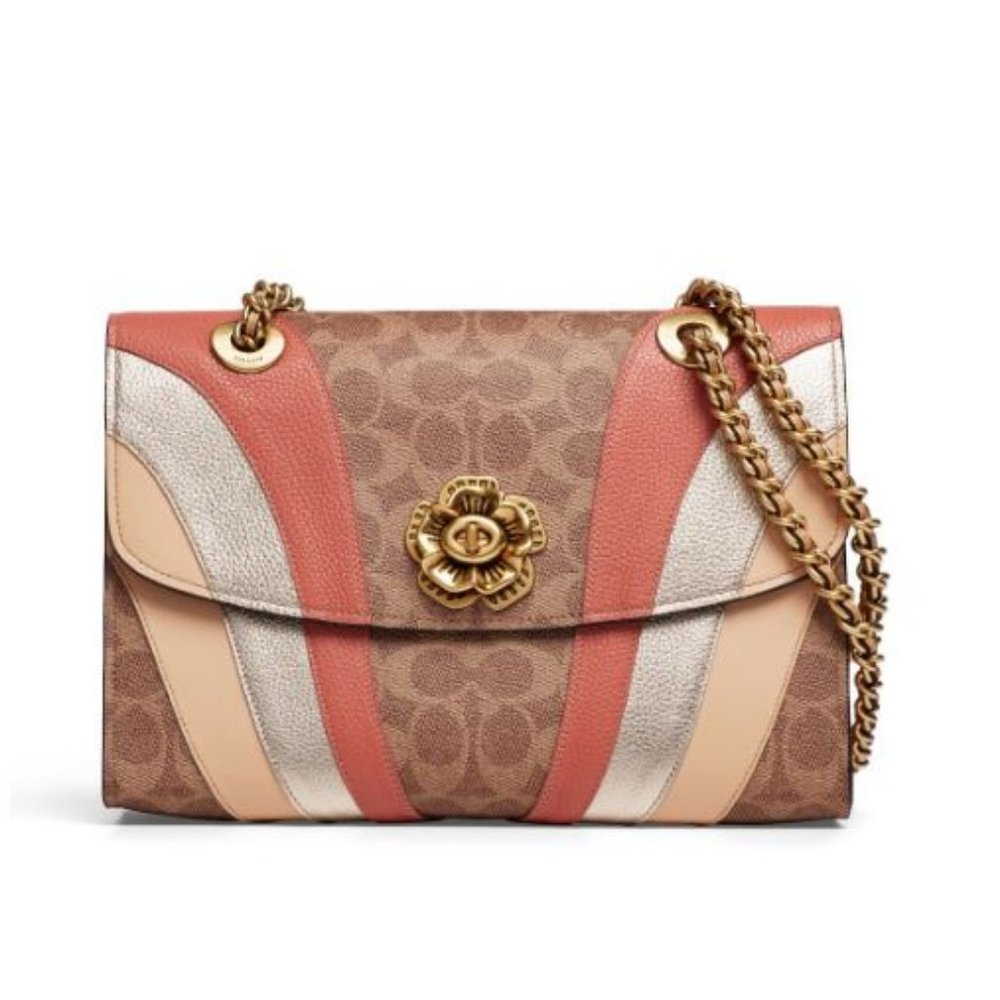 *FINAL PRICE* COACH- Patchwork Parker Shoulder Bag